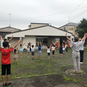 ラジオ体操2日目